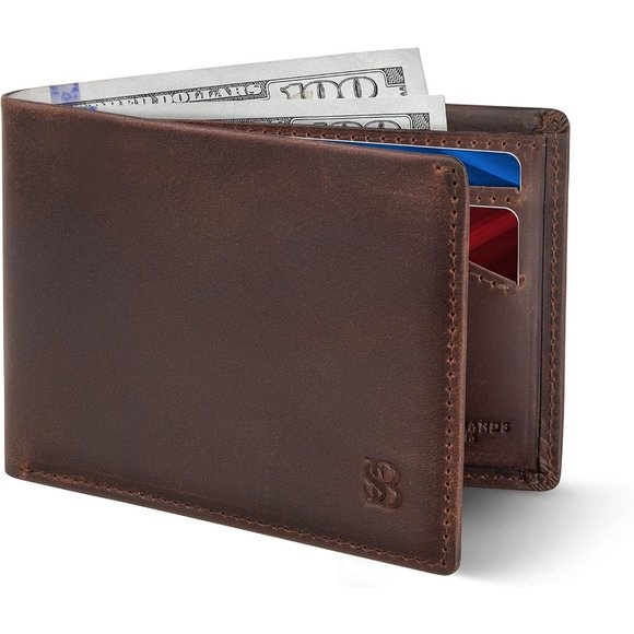 Mens  Bifold RFID Blocking Minimalist Front Pocket Thin & Stylish Wallet - Picture 1 of 6